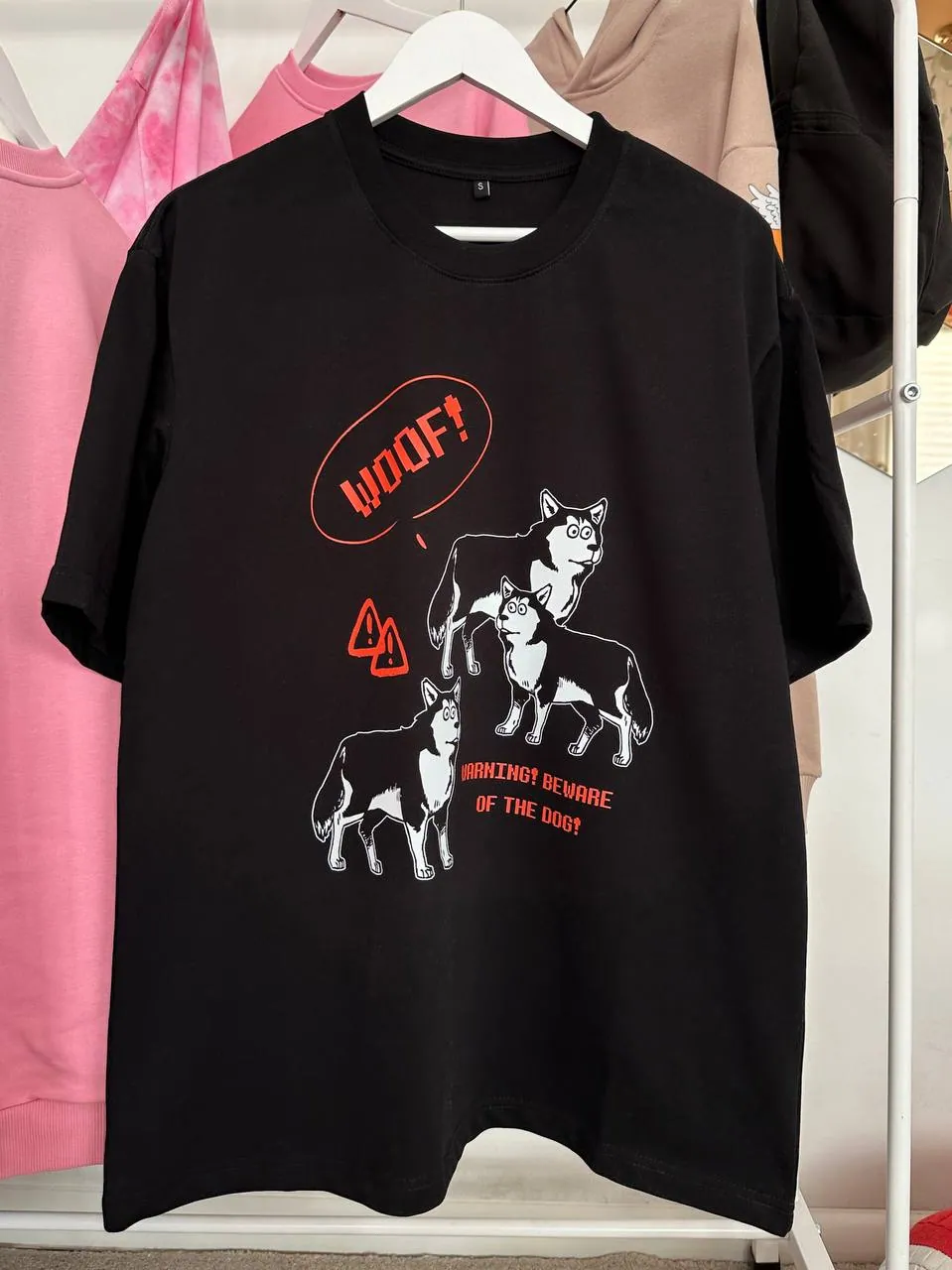 Футболка «WARNING» 3