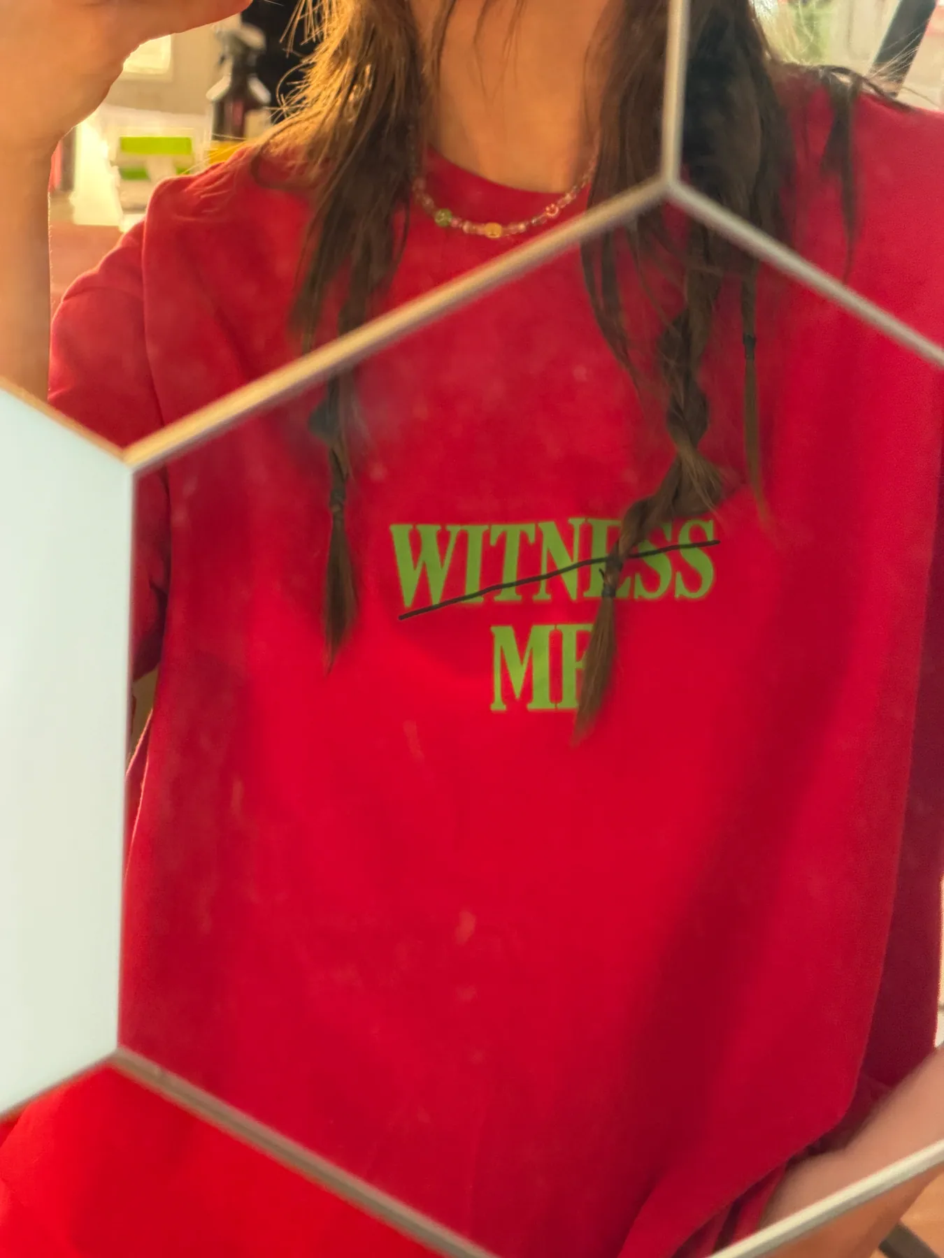 Футболка «WITHESS ME»