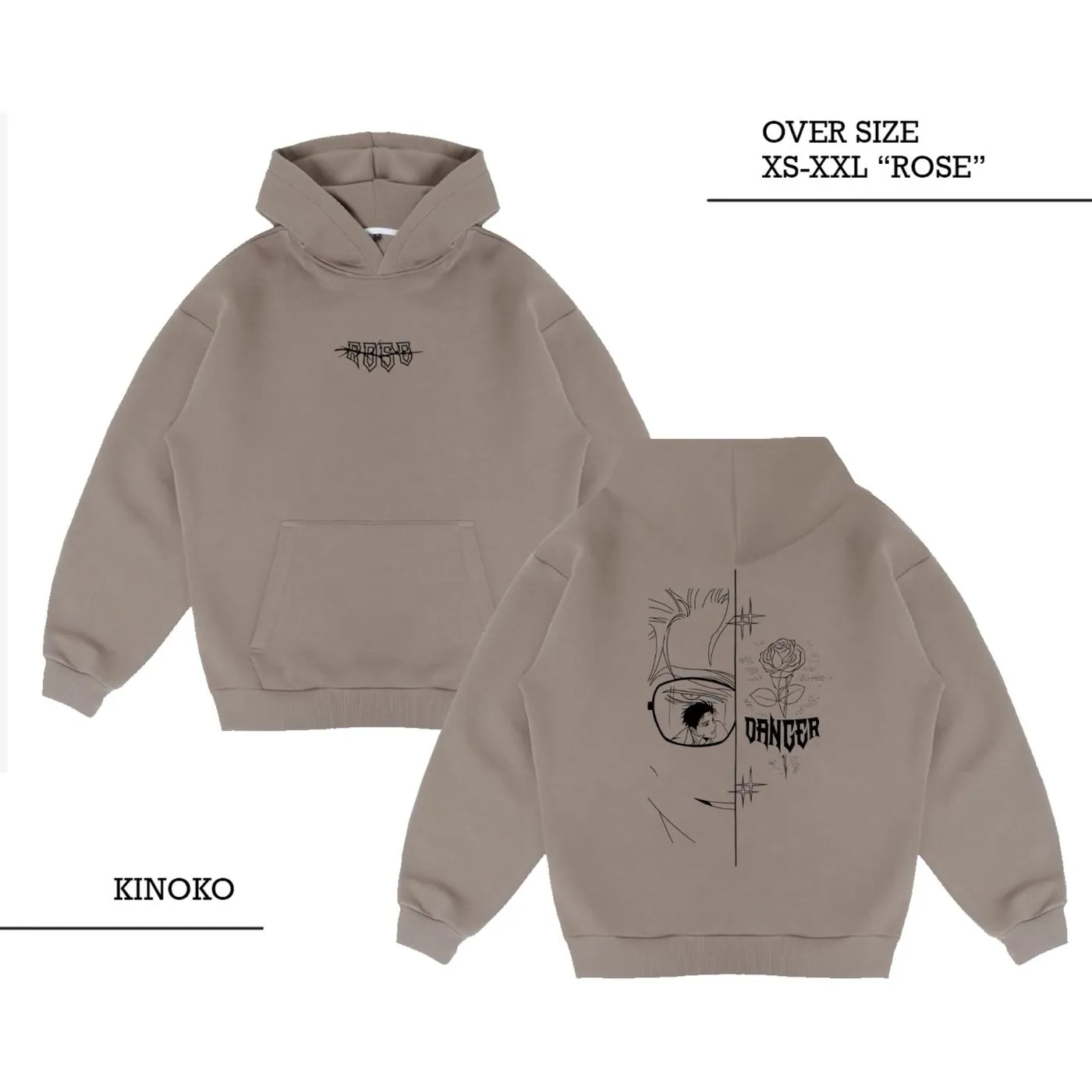 Hoodie «DANGER» 5