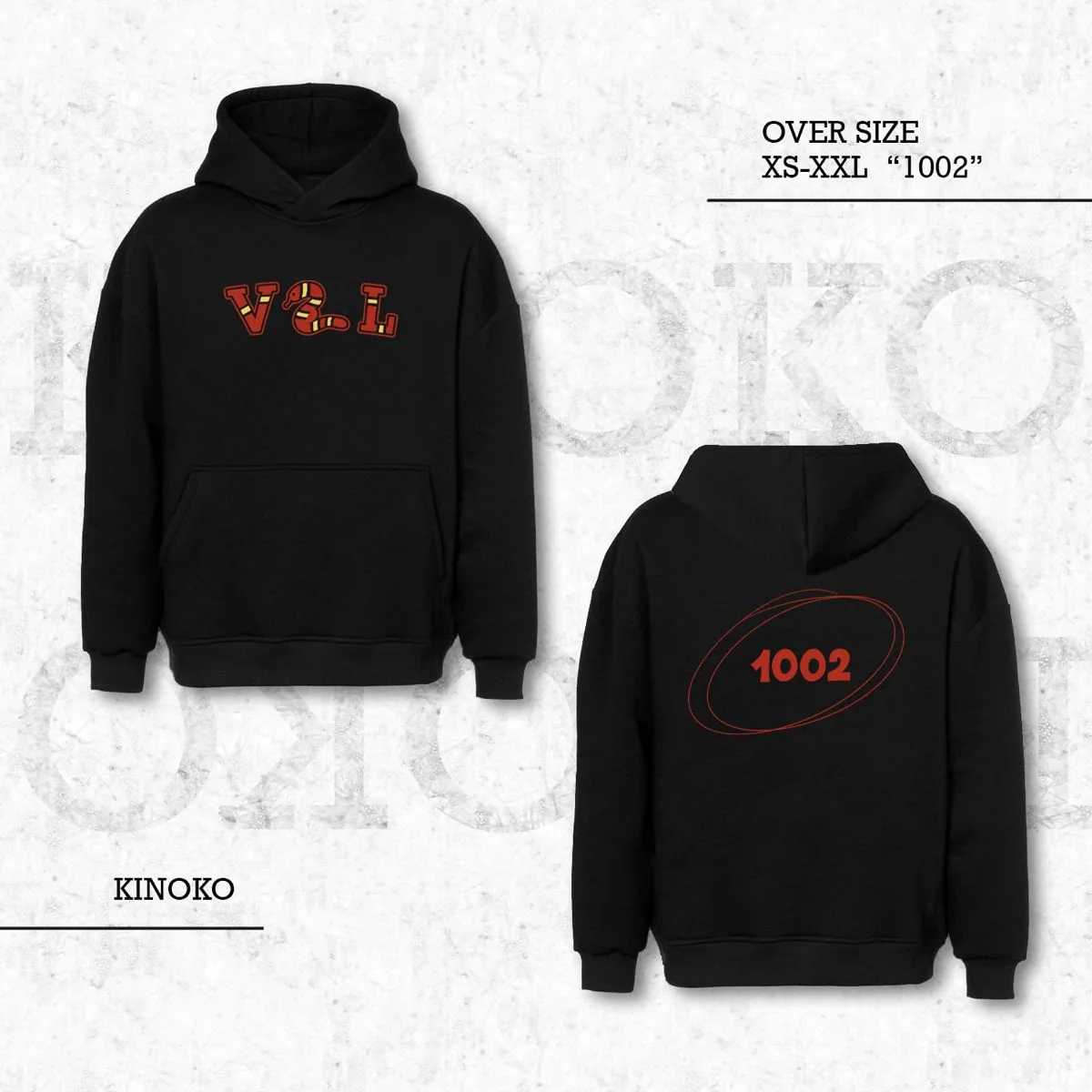 Худи «VOL RED»
