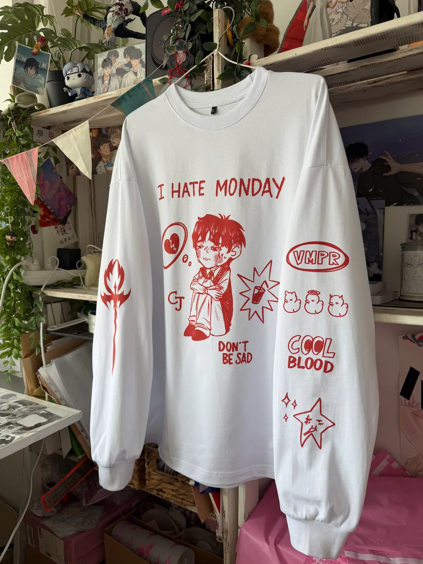 Лонгслив «MONDAY»