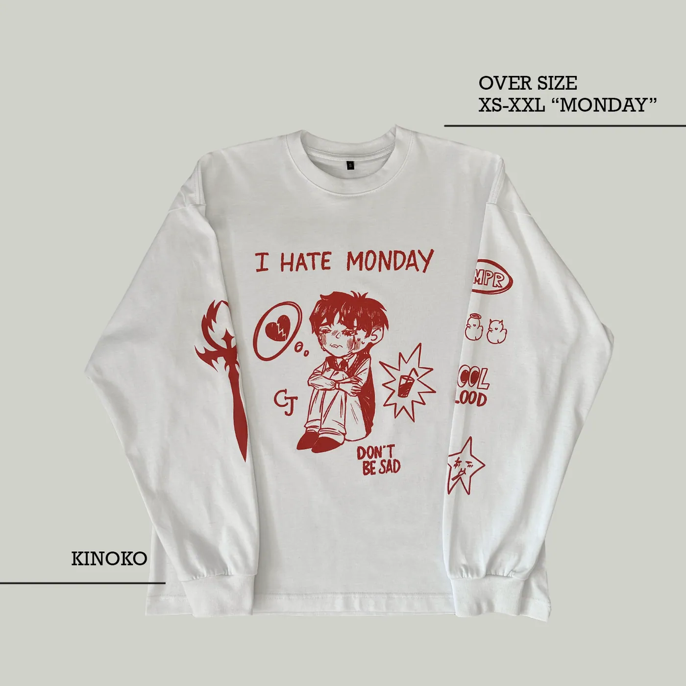 Лонгслив «MONDAY» 8