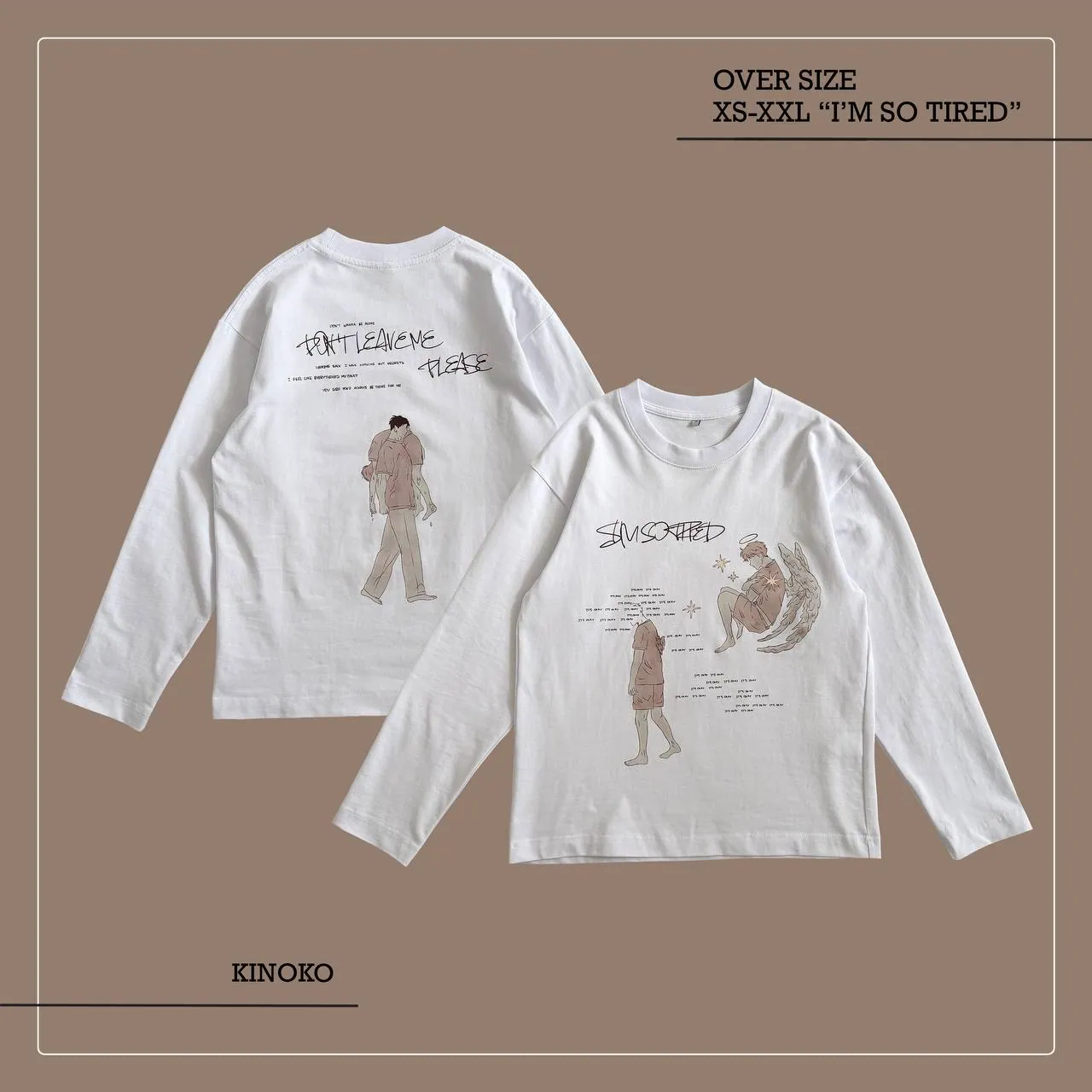 Long-sleeve «SO TIRED» 3