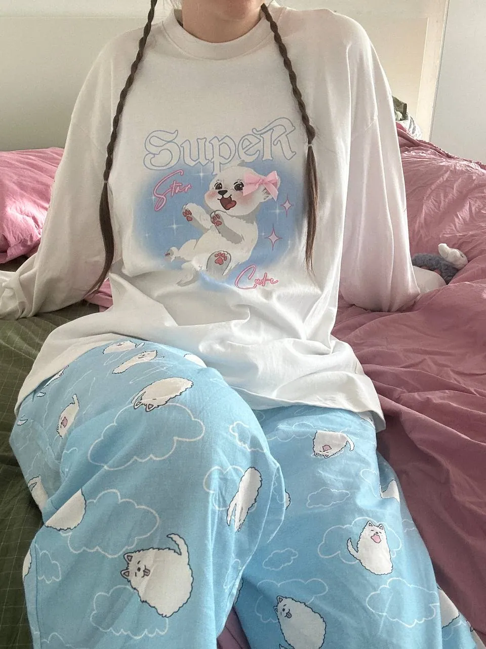 Long-sleeve «SUPER CUTE»