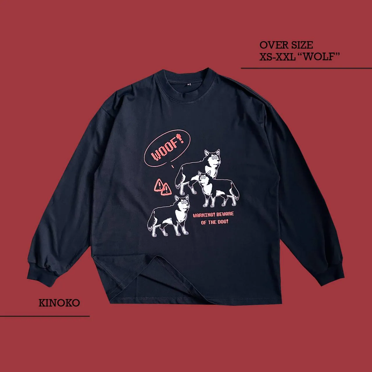 Long-sleeve «WARNING»