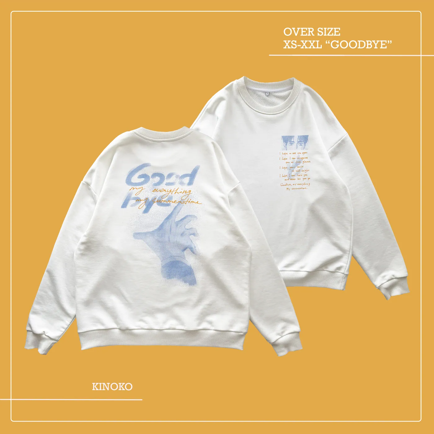 Свитшот «GOODBYE» 4