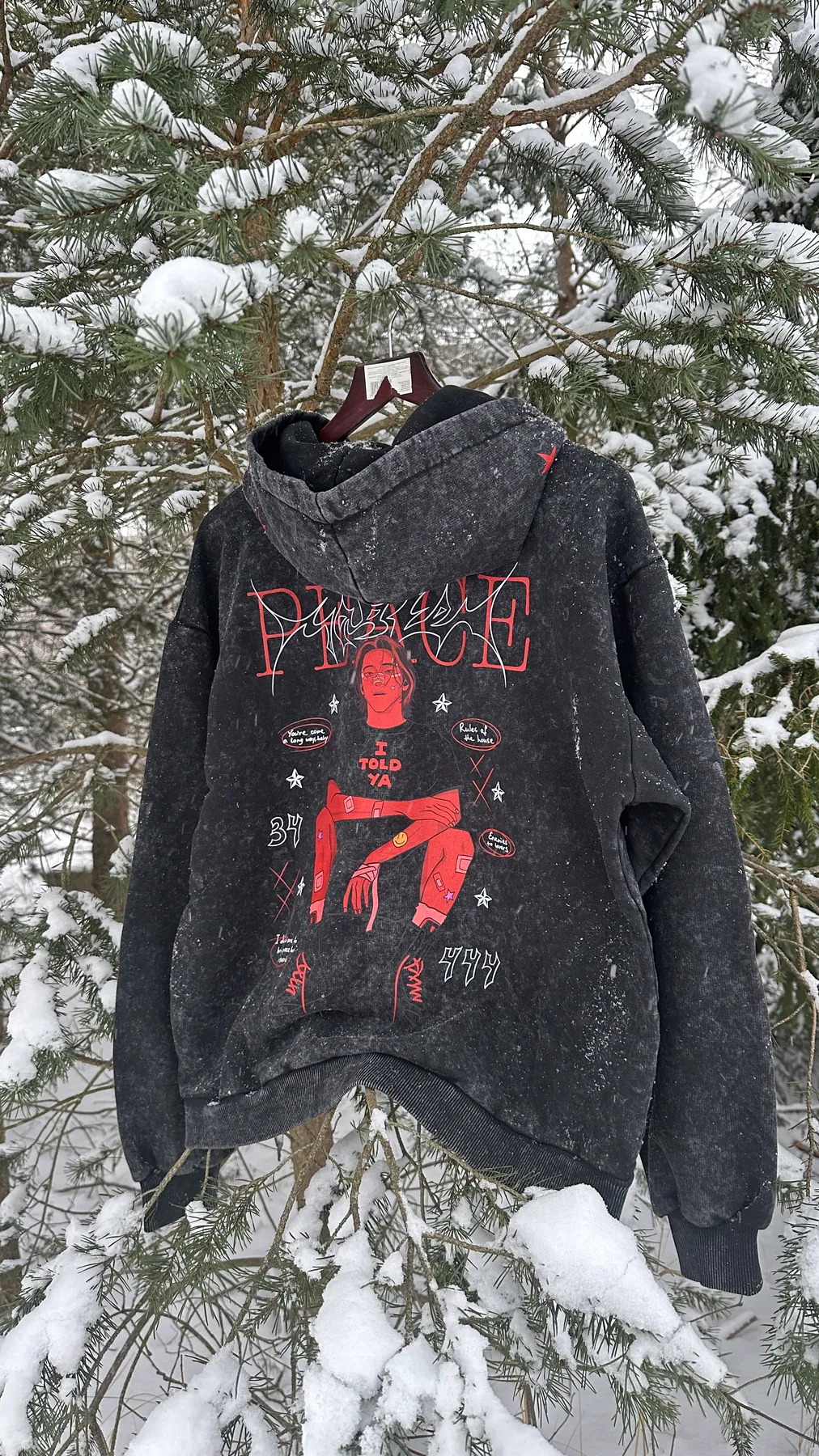 Зип-худи «PEACE»